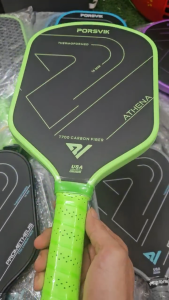 Vợt Pickleball PORSVIK Prometheus/Athena sợi carbon T700 mặt nhám độ xoáy cao