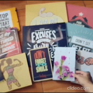 Hiasan Dekorasi Dinding Pajangan Wall Dekor Multipanel Ikan Koi