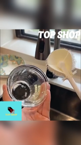 TOP SHOP Long Handle Cup Brush Removable Cleaning Long Handle Small Brush Water Cup Wall Breaking Machine Cleaning Gap Brush Glass Household