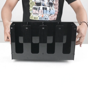 Rak Cup Holder / Rak Paper Cup Akrilik Sederhana 4 Slot