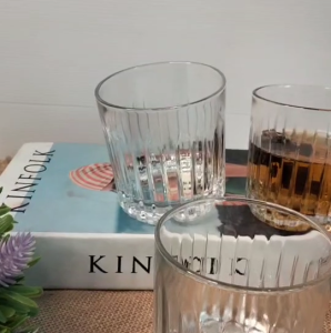 แก้วเหล้า แพ็ค 6 ใบ ขนาด 290 ml. แก้วเหล้าสวยๆ แก้ววิสกี้ ไม่แตกง่าย