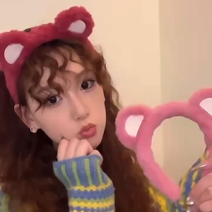 BANDO BULU KUPING BERUANG BONDU COSPLAY KUCING BENDOL LUCU KOREA STYLE HEADBAND BANDU ANAK PEREMPUAN DEWASA AKSESORIS RAMBUT