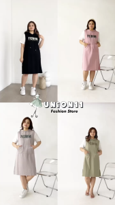 UNION11 - DRESS KNIT IMPORT PREMIUM HIGH QUALITY LD 110 - 130 MUAT SAMPAI BB 90 KG / DRESS JUMBO WANITA TERBARU FCMM