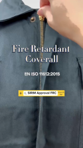 PICASAFE FIRE RETARDANT COVERALL FRC (SIRIM) -PPE SAFETY COVERALL(FRC)