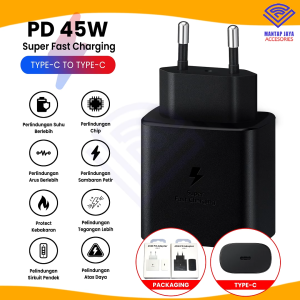 COD - BATOK KEPALA CHAGER CASAN 45W SUPER FAST CHARGING 5A FOR SAMSUNG S21 ULTRA S21+ S20 A34 A54
