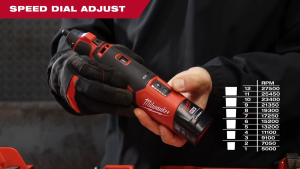 MILWAUKEE M12 Brushless Rotary Tool M12 BLROT-0 Cordless Battery Mini Die Grinder Drill Electric Engraving Polisher Engraving Sanding Polishing Carving