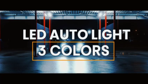 CPA 2PCS UNIVERSAL FOR CAR 3 COLORS Q8 H4 LED HEADLIGHT/ Q8 H11C