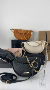 HONYAN Tas Selempang Wanita 2 Tali Giel Sling Bag Import  Shoulder Chain Cewek Kekinian Original