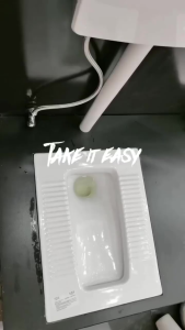 Kloset Jongkok 1Set + Water Tanki Air Kursi WC Jongkok Toilet Keramik Putih