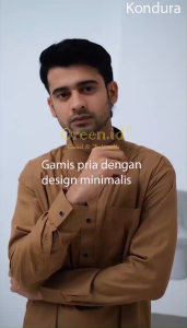 Jubah Pria Oreen.id / Kondura Pakaian Gamis Pria Muslim Dewasa Lengan Panjang