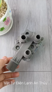 Van cấp 3 TOSHIBA chân chéo - Van cấp nước máy giặt cấp 3 TOSHIBA chân chéo