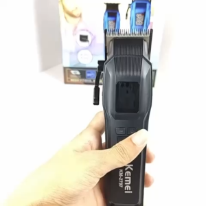 Alat Cukur Rambut Mata Pisau DLC Kemei Hair Clipper Cordless Professional Trimmer Detailer Magic Taper 5 Kecepatan Speed LED Display Digital Mesin Cukuran KM 2795 2796 2797
