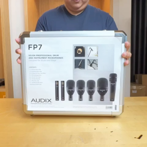 AUDIX FP7 ชุดไมค์กลองมืออาชีพสำหรับจ่อกลองชุด มาพร้อมอุปกรณ์เสริม และ Hardcase อย่างดี AT Prosound