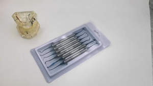 6Pcs Composite Resin Filling Spatula Titanium plated Head Resin Filler Set