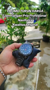 PROMO Jam Tangan Pria Profesional Terbaru Naviforce Tahan air Berkwalitas Baik