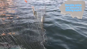 【COD】Fishing Net 25M-70M Nylon White Net Hole Floating Net Fishing Trap Net Fishing Tool 1-3 Layers