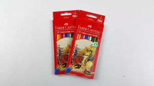 Pensil Warna Faber Castel Panjang 12warna Classic Colour Pencil