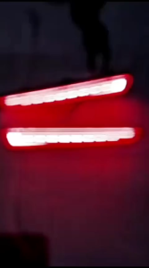 Lampu Reflektor Bumper Belakang Led 3 Fungsi Toyota Raize/Rocky GR 2021 2022 2023 Model Type A