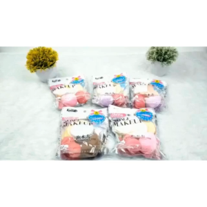 FYHL0575 Spons Make Up Isi 6 Pcs Spons Beauty Sponge Bedak