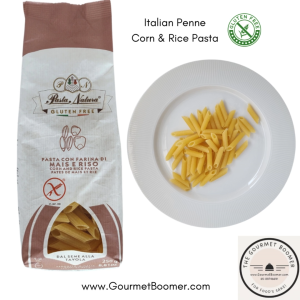 Penne Italian Pasta made of Corn and Rice Gluten Free 250 Grams