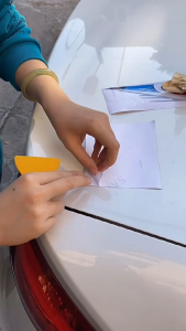 🔥18 x 16 cm.🔥 สติกเกอร์ติดหลังรถ My car is slow สติ๊กเกอร์ติดท้ายรถ กันน้ํา  สติ๊กเกอร์ติดรถ สติ๊กเกอร์ตกแต่ง  สติ๊กเกอร์ปิดรอยขีดข่วน