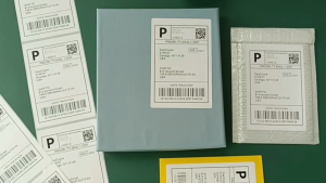 สติ๊กเกอร์ฉลากความร้อนขนาด A6 ขนาด 100x150 มม. ม้วนกระดาษสำหรับติดฉลากขนส่งสำหรับเครื่องพิมพ์ความร้อน Phomemo PM-241BT/D520/246S/245BT/249BT/344WF