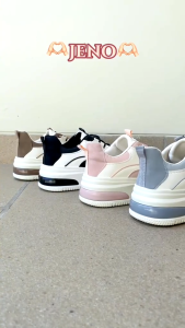 MK OLSHOP \\\"FREE BOX\\\" Size (36 - 40) Jeno Sepatu Wanita Sneakers Kasual Fashion Korea Sport Shoes