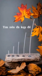 Tim nến đã kẹp đế 100 cái size 2.5cm 4cm 6cm 10cm 15cm