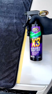 SPD X3 Nano Ceramic Coating Spray 300/500ML Japan Formula Quick Coating Spray Ultra Gloss Protect Car Paint 水性蜡镀膜