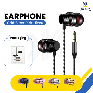 [KN ACC] EARPHONE HEADSET NANVAN MEGA BASS SKIN KISS ORIGINAL