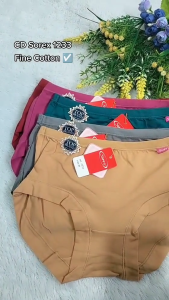 3Pcs Celana Dalam Wanita Sorex 1233 Cd Dengan Bahan Katun Adem Lembut Best Seller By Sorex