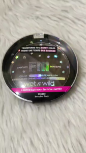 wet n wild Halloween Fantasy Makers Color Changing Blush - Berry But Black - Cruelty-Free and Vegan 4.5g