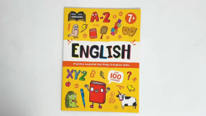 English Educational Workbook With 100+ Fun Reward Stickers for Kids (Age 7+)