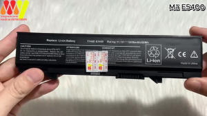 Pin Laptop Dell Latitude E5400 E5410 E5500 E5510 pin 6 cell 111v bảo hành 12 tháng Fullbox