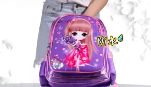 [Tặng Sticker] Balo Hoạ Tiết Công Chúa Dễ Thương Cho Bé Gái Ba Lô Đi Học Xinh Xắn Chống Thấm Nước - Rubik 77