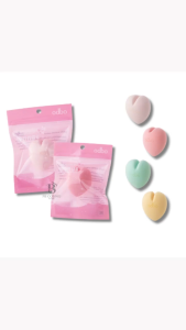 Odbo Heart Beat Sponge ฮาร์ทบีท สปอนจ์ ฟองน้ำแต่งหน้าทรงรูปหัวใจ (มี 4สี ให้เลือก) od8046