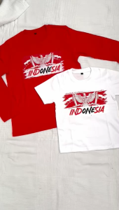 Kaos Indonesia 17 Agustus: Baju Katun Garuda Merah Putih untuk Pria, Wanita, Anak & Keluarga