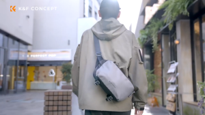 Tas Fotografi Shoulder Bag: K&F Concept Alpha Camera Sling Bag 10L