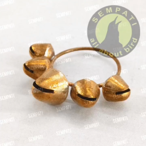 SEMPATI Sawangan Kalung Lonceng Kuningan Lima Lubang Sawangan Merpati Emas Hatong Hotang Pluit Peluit Latih Burung Merpati Dara Pos KLGMR