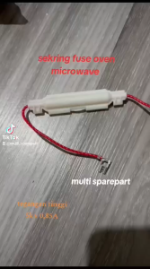 FUSE SEKRING oven microwave Holder fuse sekring 5kv 0.85A Tegangan tinggi untuk microwave