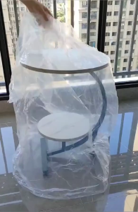 Modern Design Double-deck Coffee Side Table Wooden Bedroom Nightstands Side Table Center Home Furniture