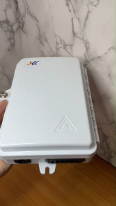 กล่องพักสายไฟเบอร์ออฟติก 6 Port แบบกันน้ำ (OUTDOOR) สำหรับพักจุดเชื่อมต่อสายไฟเบอร์ออฟติก ตู้ ODF 6 core