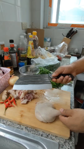 ตรงปก ส่งไว E70 ปังตอญี่ปุ่น ด้วย 2 ประเภท มีดญี่ปุ่น มีดหั่นสับ