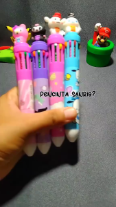 Pulpen Karakter Sanrio Astronot Beruang Dino 10 Warna