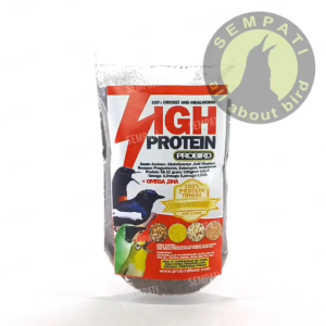 SEMPATI Pakan Burung Kacer Murai Cucak Hijau Pleci High Protein Voer Probird PHPVRSR