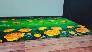 Eiyogen - Karpet Bulu Rasfur Motif Terbaru Permadani Modern P200 x L120 x T5cm