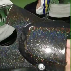 Vernish Clear Hologram Lux Multiflect Uno Efek Pelangi Hologram 250gr/Set