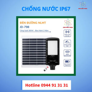 Đèn Đường Năng Lượng Mặt Trời JINDIAN 300W JD-798