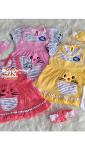 Dress Bayi Perempuan Terbaru 0 - 1 Tahun MURAH / baju bayi anak perempuan lucu