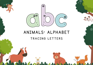 Colorful Alphabet Tracing Pad | HappyRJD